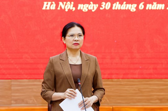 Đảng bộ cơ quan Ủy ban Trung ương MTTQ Việt Nam sơ kết công tác 6 tháng đầu năm- Ảnh 3.