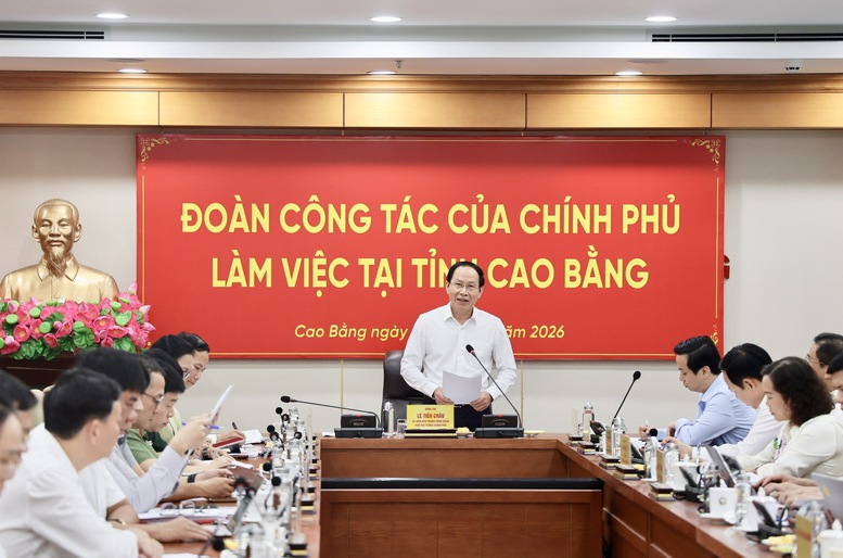Phó Thủ tướng Lê Tiến Châu: Cao Bằng khó khăn về nguồn lực nhưng không được "khó" về quyết tâm và cách làm- Ảnh 9.
