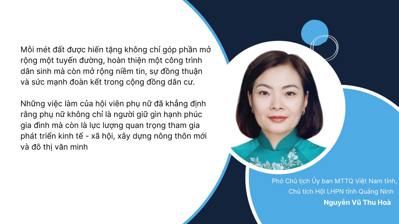 Những người phụ nữ tiên phong hiến đất mở đường, dựng xây quê hương- Ảnh 9. Những người phụ nữ tiên phong hiến đất mở đường, dựng xây quê hương- Ảnh 9.