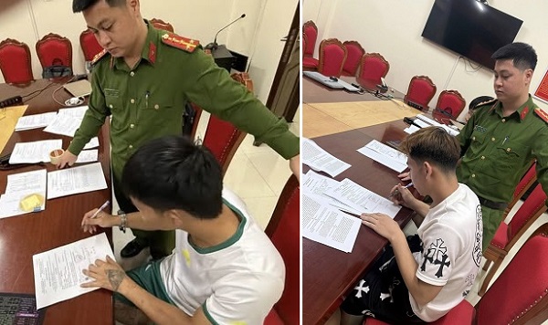 Tạm giữ 2 đối tượng tông Trung tá CSGT nhập viện- Ảnh 1.