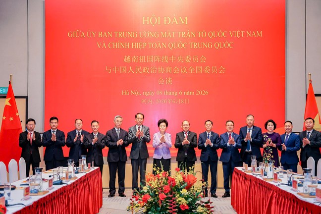 Tiếp tục củng cố và tăng cường quan hệ hợp tác giữa Mặt trận Tổ quốc Việt Nam và Chính hiệp toàn quốc Trung Quốc- Ảnh 9. Tiếp tục củng cố và tăng cường quan hệ hợp tác giữa Mặt trận Tổ quốc Việt Nam và Chính hiệp toàn quốc Trung Quốc- Ảnh 9.