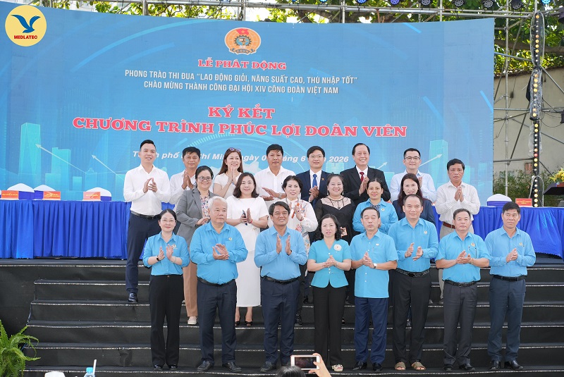 MEDLATEC ký kết hợp tác với Liên đoàn Lao động TP.HCM, mang cơ hội chăm sóc sức khỏe đến 20.000 người lao động- Ảnh 2. MEDLATEC ký kết hợp tác với Liên đoàn Lao động TP.HCM, mang cơ hội chăm sóc sức khỏe đến 20.000 người lao động- Ảnh 2.