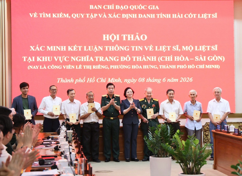 Phó Thủ tướng Phạm Thị Thanh Trà: Tiến thêm một bước quan trọng trên hành trình tìm kiếm khu mộ liệt sĩ tập thể tại Công viên Lê Thị Riêng- Ảnh 3.