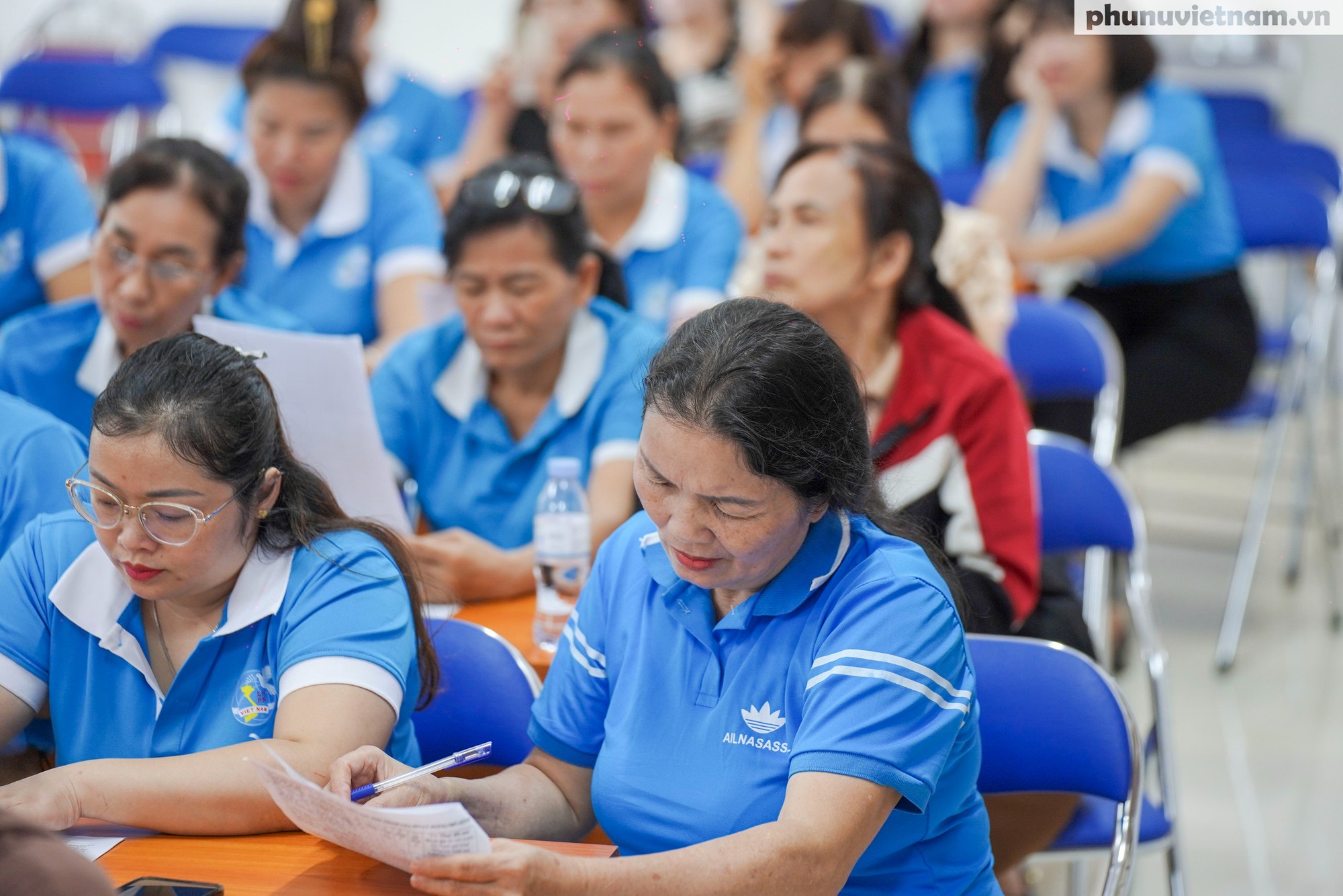 Phụ nữ Mường Thanh góp sức xây dựng môi trường sống không khói thuốc - Ảnh 2.