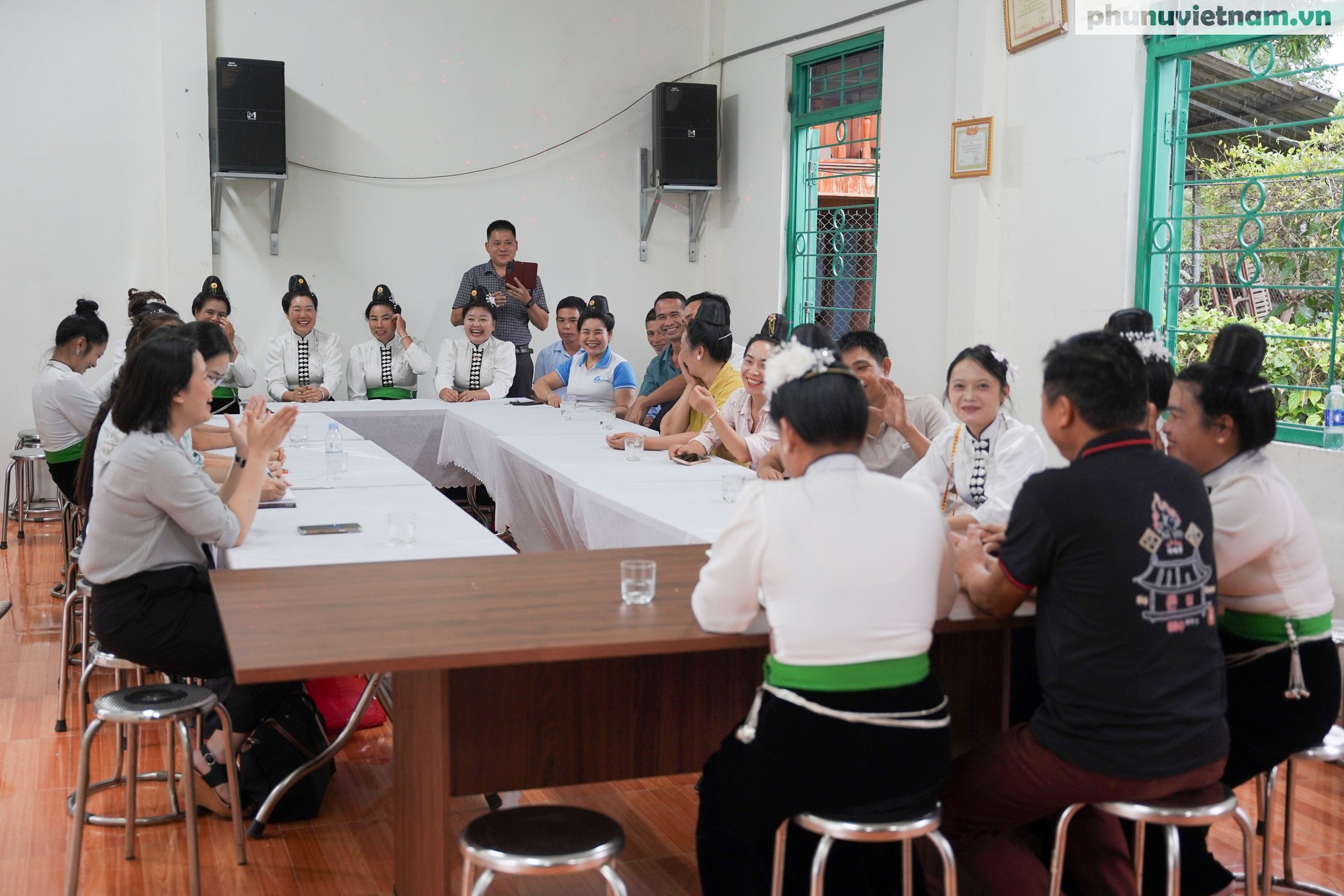 TƯ Hội LHPN Việt Nam tham quan, khảo sát mô hình "Gia đình hạnh phúc" tại Điện Biên- Ảnh 1.