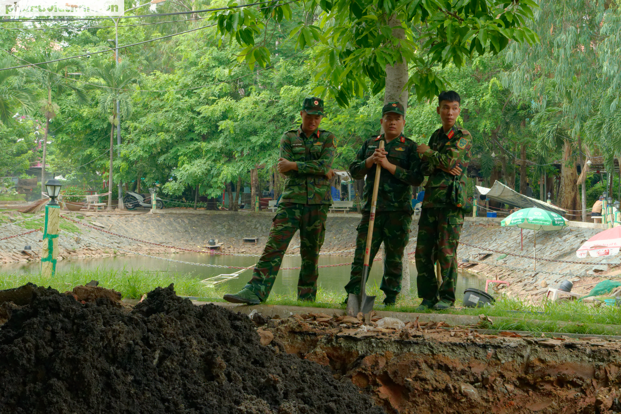 TPHCM: Không giới hạn diện tích tìm kiếm hài cốt liệt sĩ tại Công viên Lê Thị Riêng- Ảnh 12.