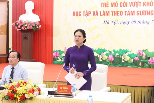 Gặp mặt và biểu dương 170 trẻ mồ côi vượt khó vươn lên- Ảnh 1.