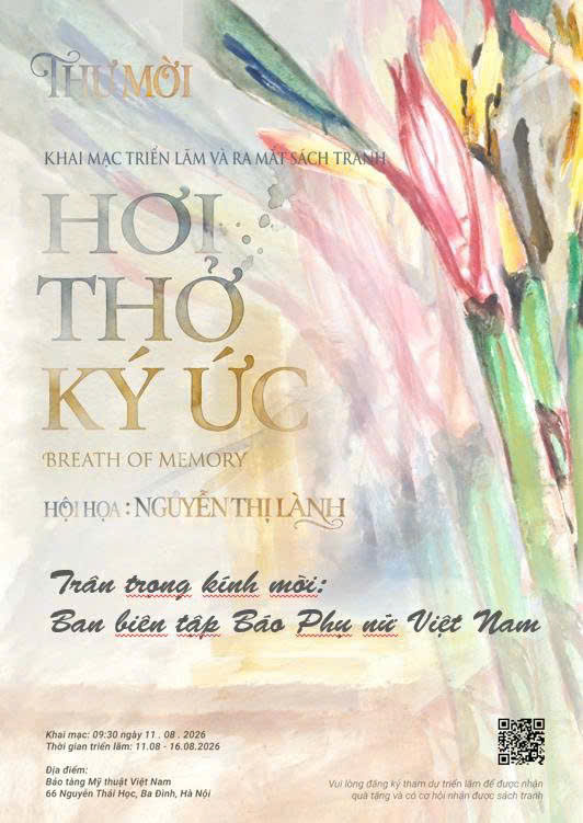 Họa sĩ Nguyễn Thị Lành ra mắt “Hơi thở ký ức” nhân tuổi 80- Ảnh 1.