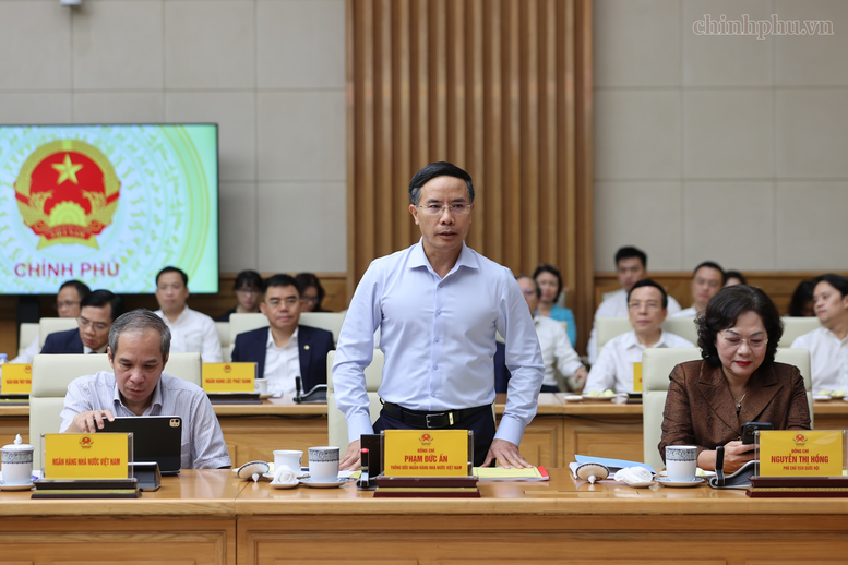 Thủ tướng Chính phủ làm việc với Ngân hàng Nhà nước và hệ thống các tổ chức tín dụng- Ảnh 2.