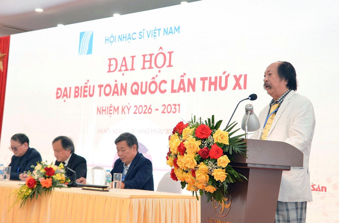 Thiếu tướng, nhạc sĩ Nguyễn Đức Trịnh tái đắc cử Chủ tịch Hội Nhạc sĩ Việt Nam- Ảnh 7.