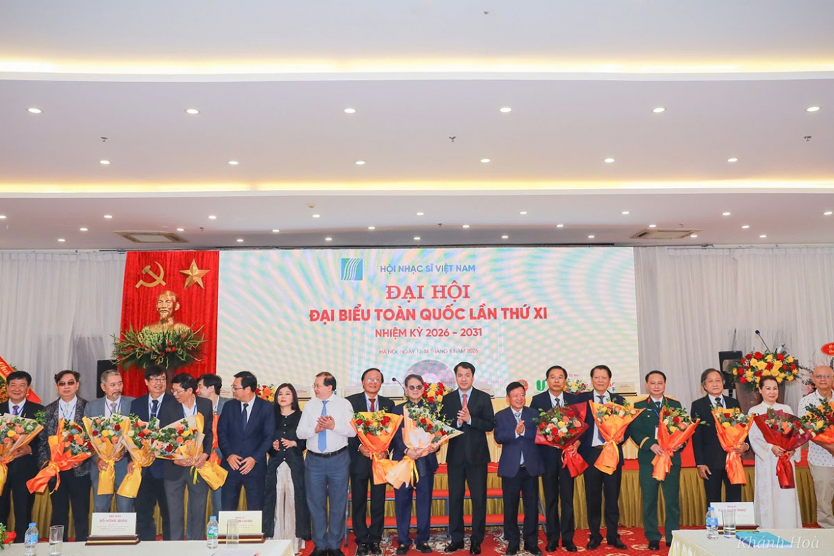 Thiếu tướng, nhạc sĩ Nguyễn Đức Trịnh tái đắc cử Chủ tịch Hội Nhạc sĩ Việt Nam- Ảnh 9.