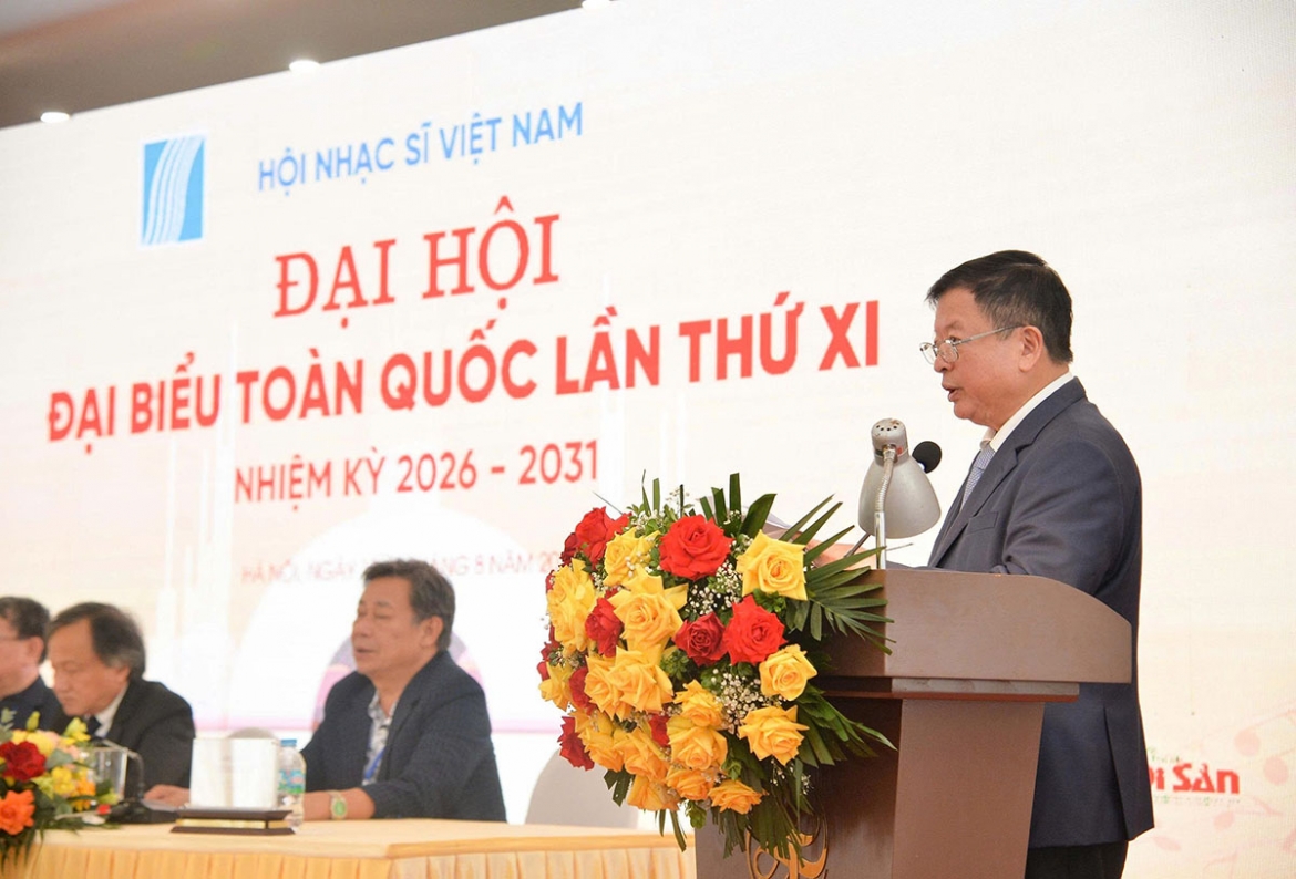 Thiếu tướng, nhạc sĩ Nguyễn Đức Trịnh tái đắc cử Chủ tịch Hội Nhạc sĩ Việt Nam- Ảnh 6.