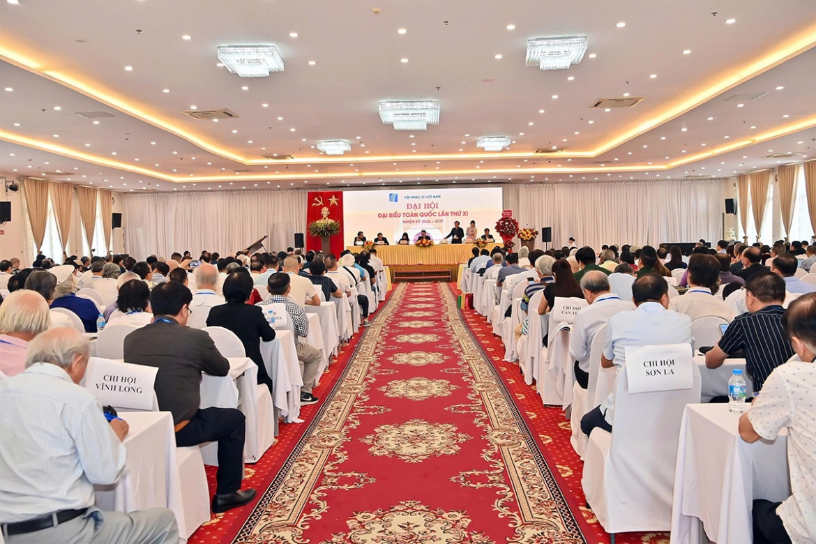 Thiếu tướng, nhạc sĩ Nguyễn Đức Trịnh tái đắc cử Chủ tịch Hội Nhạc sĩ Việt Nam- Ảnh 1.