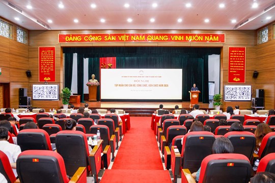Bế mạc lớp tập huấn cho cán bộ, công chức, viên chức Cơ quan Ủy ban Trung ương MTTQ Việt Nam- Ảnh 3.