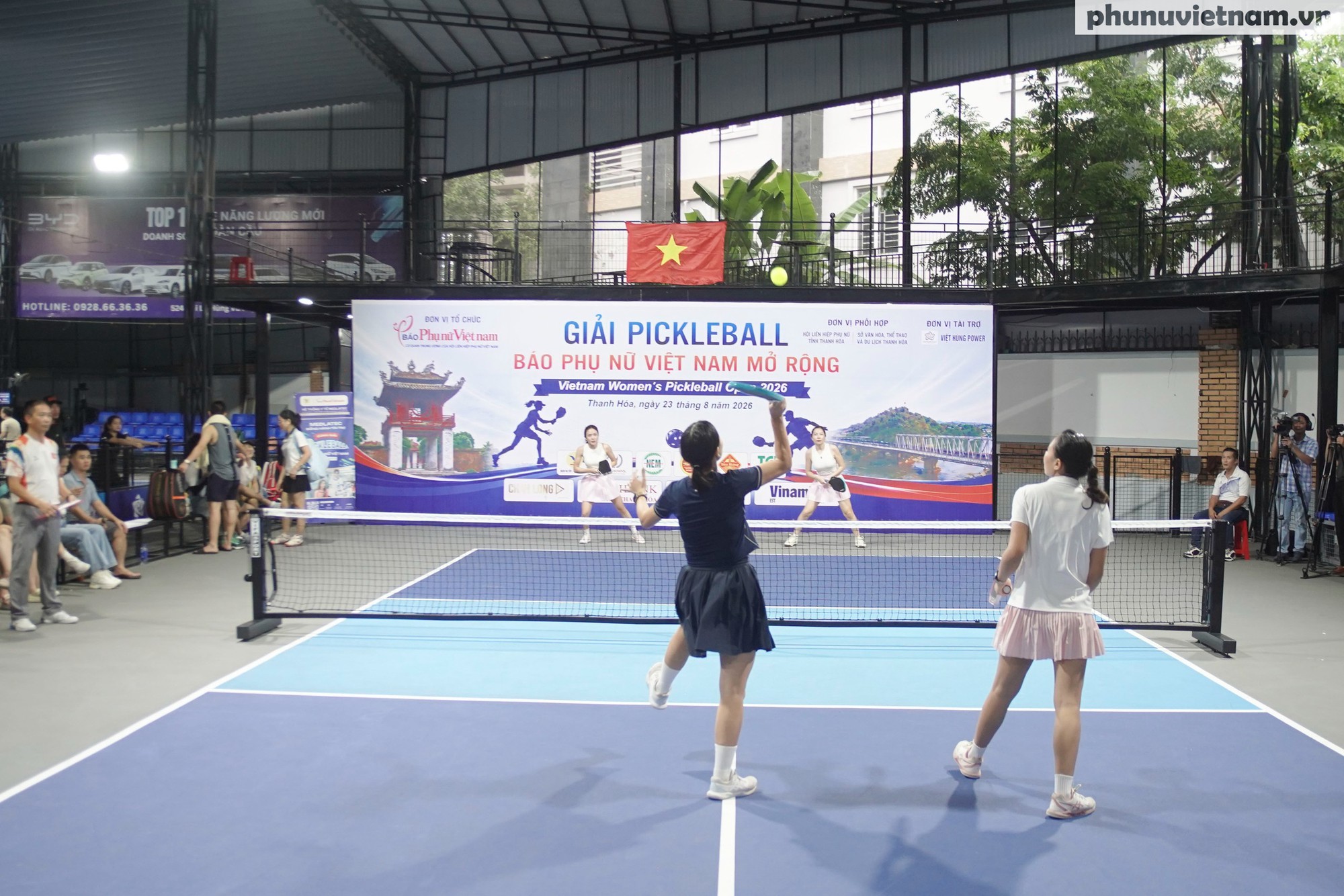 Gay cấn, kịch tính trận chung kết Giải Pickleball Báo Phụ nữ Việt Nam mở rộng 2026 - Ảnh 5.