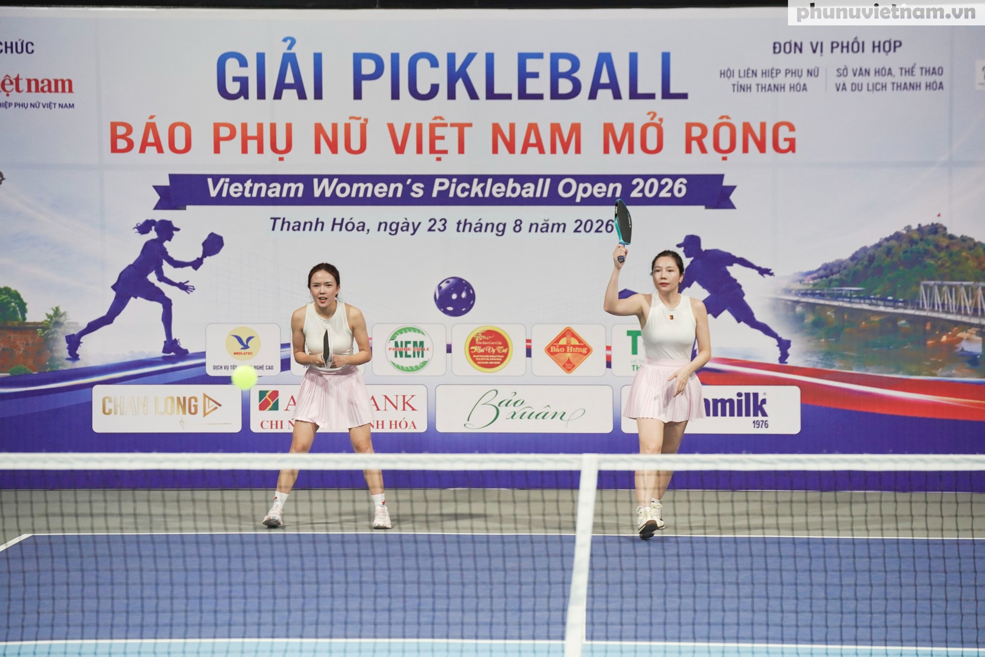 Gay cấn, kịch tính trận chung kết Giải Pickleball Báo Phụ nữ Việt Nam mở rộng 2026 - Ảnh 6.