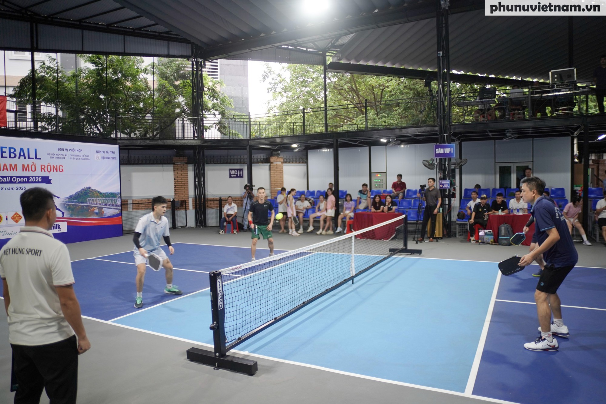 Gay cấn, kịch tính trận chung kết Giải Pickleball Báo Phụ nữ Việt Nam mở rộng 2026 - Ảnh 10.