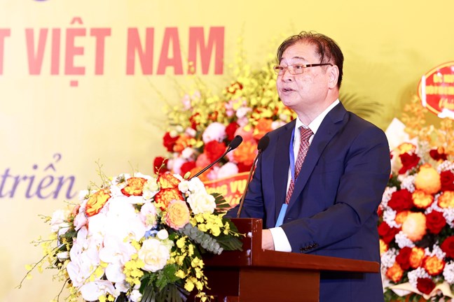 Chủ tịch Bùi Thị Minh Hoài dự Đại hội đại biểu toàn quốc Liên hiệp các Hội Khoa học và Kỹ thuật Việt Nam lần thứ IX - Ảnh 4.