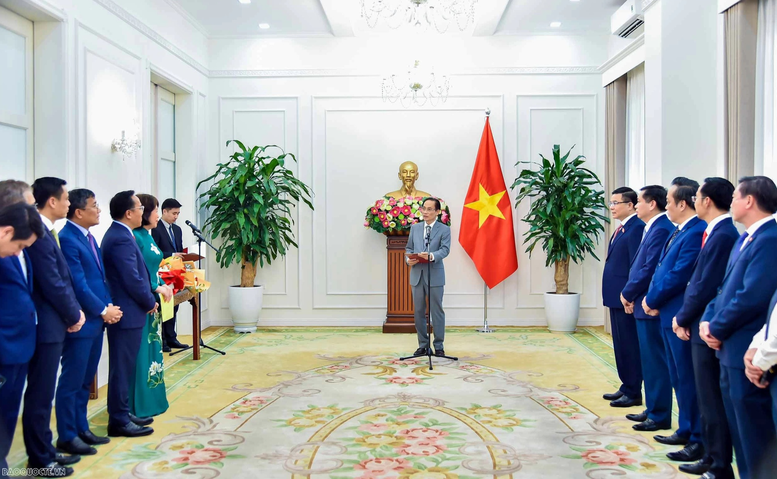 Bà Nguyễn Thị Hoàng Vân và ông Nguyễn Hoàng Long được bổ nhiệm làm Thứ trưởng Bộ Ngoại giao - Ảnh 1.