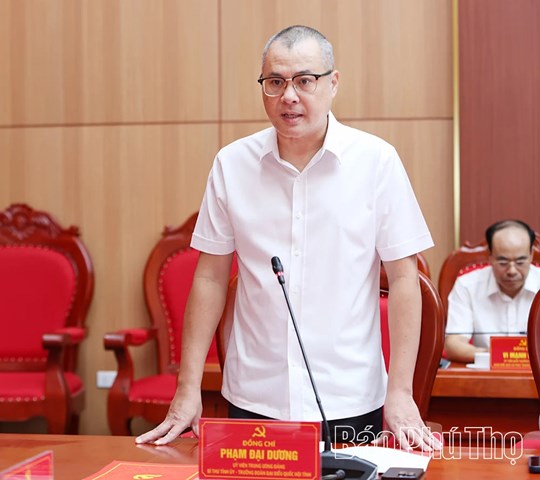 Thông qua báo cáo của Đoàn kiểm tra, giám sát đối với Ban Thường vụ Tỉnh ủy Phú Thọ- Ảnh 4.