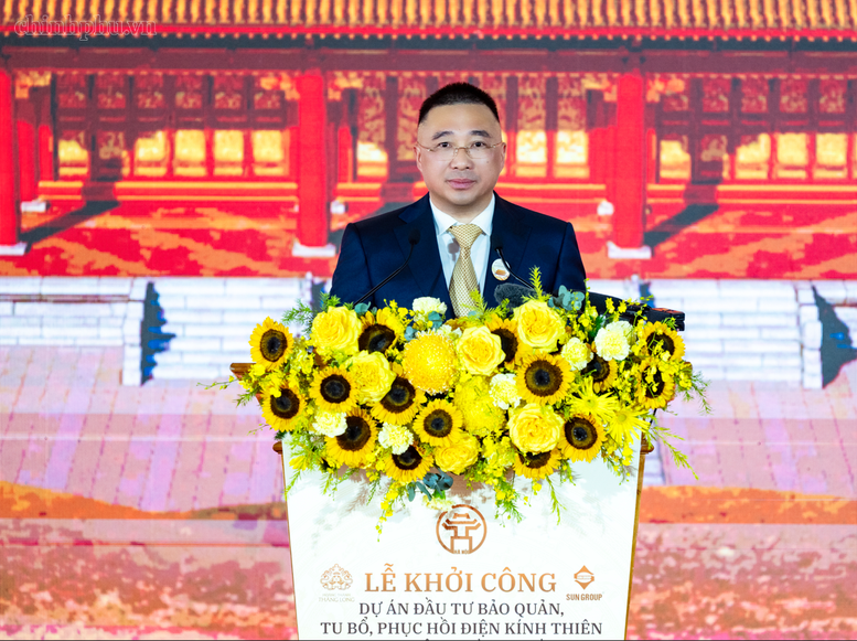 Tổng Bí thư, Chủ tịch nước Tô Lâm dự Lễ khởi công Dự án đầu tư bảo quản, tu bổ, phục hồi Điện Kính Thiên - Ảnh 5.