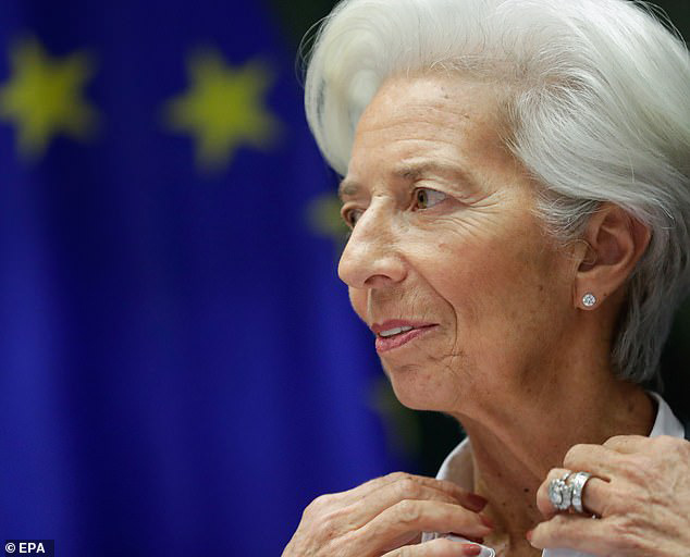 Chủ tịch Ngân hàng Trung ương châu Âu Christine Lagarde