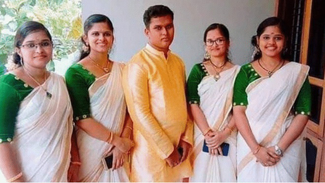 4 chị em gái Uttara, Uttaraja, Uttara, Uttama và anh trai Uttarajan