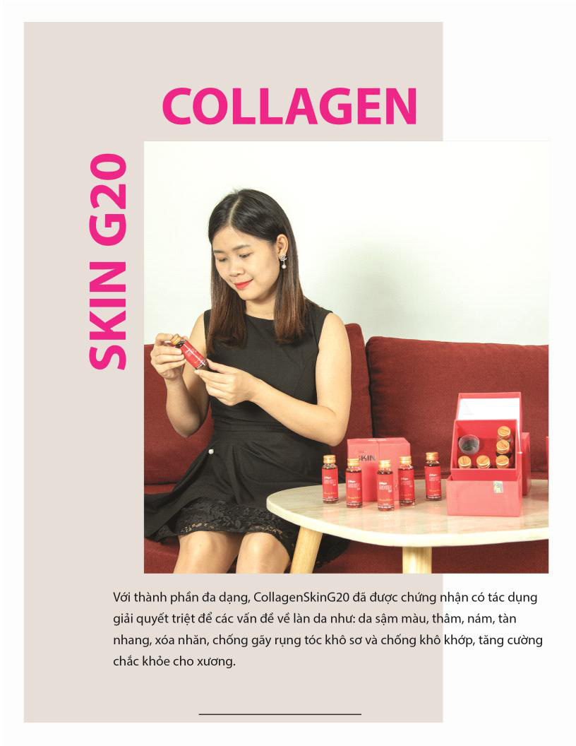 Collagen Skin G20- “ Bí kíp” đẩy lùi lão hóa da hiện đại - Ảnh 1.