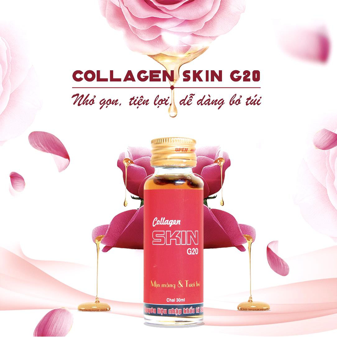Collagen Skin G20- “ Bí kíp” đẩy lùi lão hóa da hiện đại - Ảnh 3.