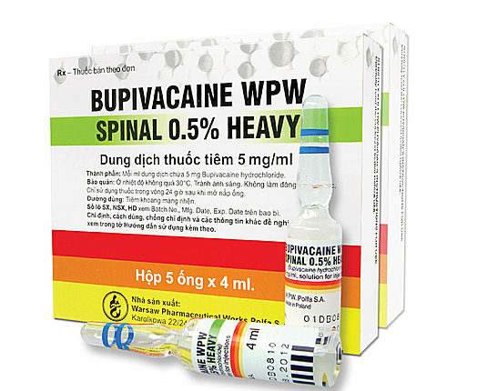 Thuốc gây tê Bupivacain gây biến chứng tới sản phụ