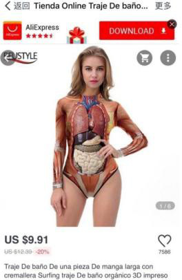Nữ giáo viên Sinh học sáng tạo với “bộ đồ giải phẫu cơ thể” gây sốt - Ảnh 3.