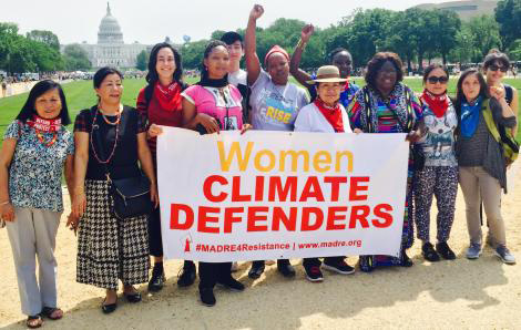 Phụ nữ đi đầu trong bảo vệ khí hậu toàn cầu