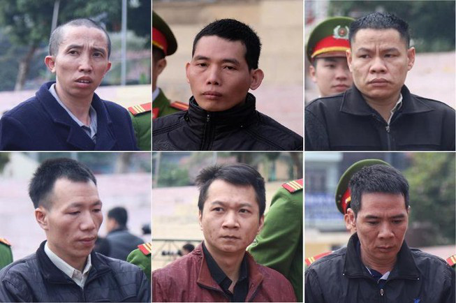 6 bị cáo bị tuyên án tử trong vụ án bắt cóc, hiếp dâm, sát hại nữ sinh Cao Mỹ Duyên.