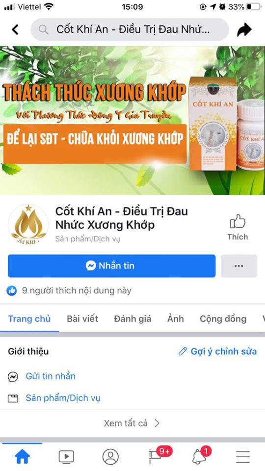 Bộ Y tế cảnh báo thực phẩm BVSK Cốt khí an có dấu hiệu lừa dối người tiêu dùng - Ảnh 1.