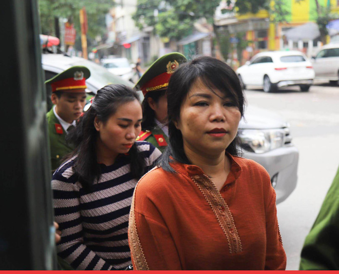 Bị cáo Nguyễn Thị Vững lĩnh án 7 năm tù với 2 tội danh