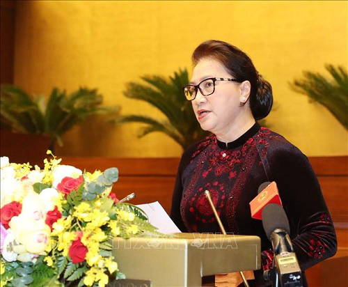 Trao Huân, Huy chương của Nhà nước Lào cho tập thể, cá nhân của Quốc hội Việt Nam - Ảnh 1.