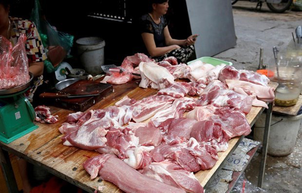 Nhiều doanh nghiệp đã giảm giá thịt lợn xuống 75.000 đồng - Ảnh 1.