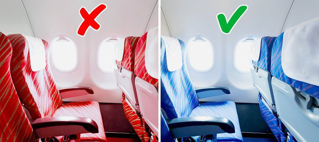 Tại sao ghế máy bay thường có màu xanh, lời giải thích có thể khiến bạn bất ngờ - Ảnh 2.