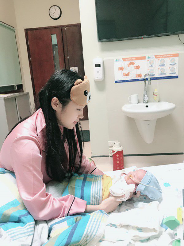 Mang bầu bị cúm, mẹ 9X Hà Nội lặng người nghe bác sĩ nói thai 26 tuần phải đình chỉ - Ảnh 3.