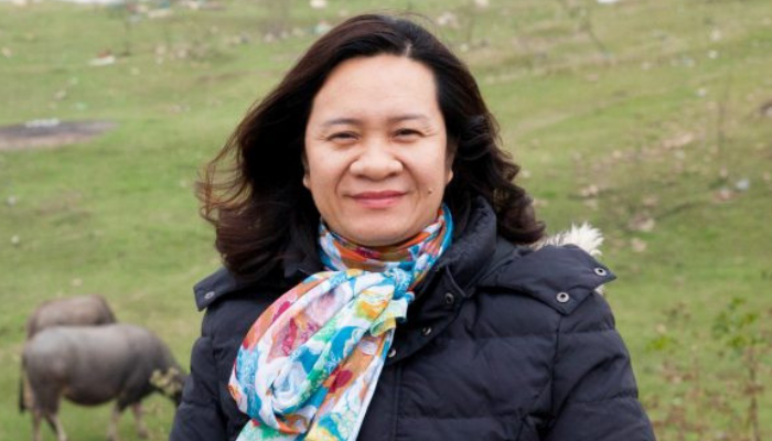 Bà Ngụy Thị Khanh - Giám đốc Trung tâm Phát triển Sáng tạo xanh