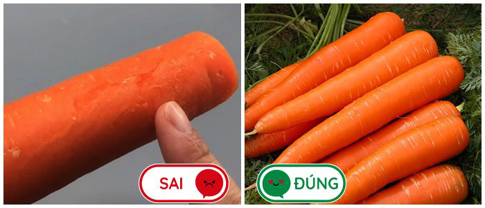 3 loại cà rốt thường thấy nhưng không nên mua khi đi chợ nhiều người đến giờ vẫn chưa biết - Ảnh 1.