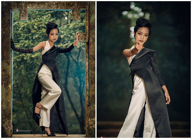 “Bản sao H’Hen Niê” là siêu mẫu nhí đắt show nhất Hà Nội, tham gia nghệ thuật từ khi 3 tuổi - Ảnh 8.