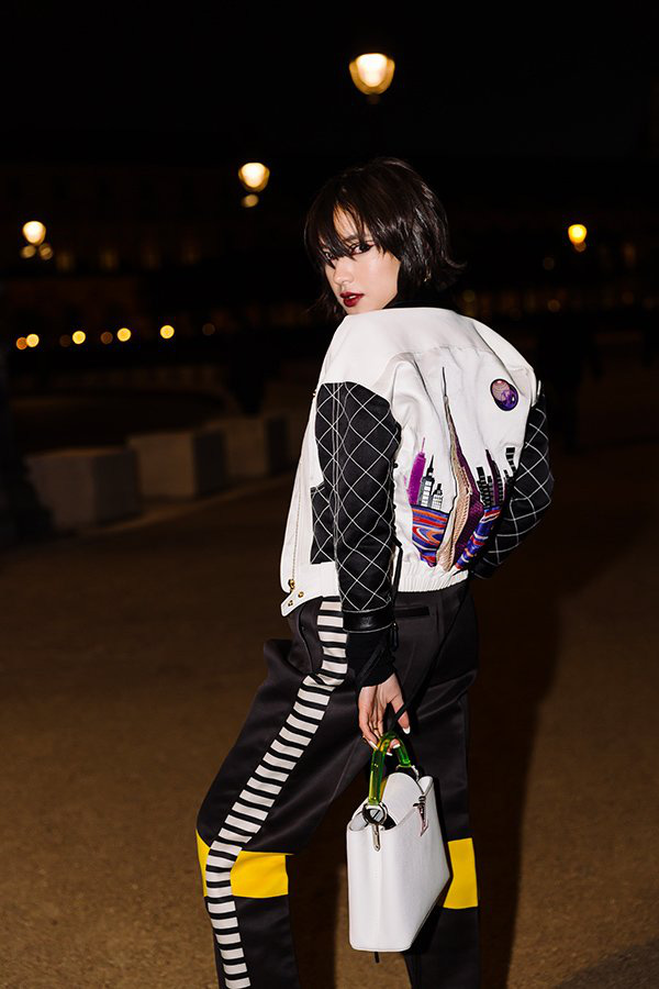 Châu Bùi chứng minh đẳng cấp nhờ cây đồ cool ngầu tại Paris Fashion Week Thu Đông 2020 - Ảnh 6.