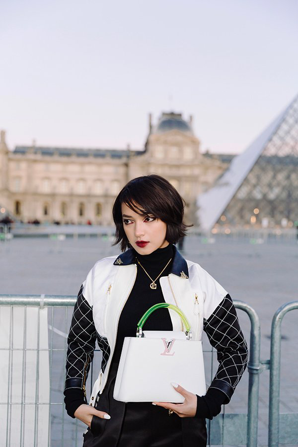 Châu Bùi chứng minh đẳng cấp nhờ cây đồ cool ngầu tại Paris Fashion Week Thu Đông 2020 - Ảnh 7.