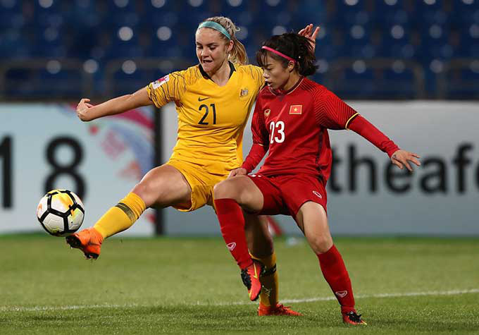 ĐT nữ Việt Nam thua Australia 0-5 ở lượt đi vòng play-off Olympic 2020  - Ảnh 1.