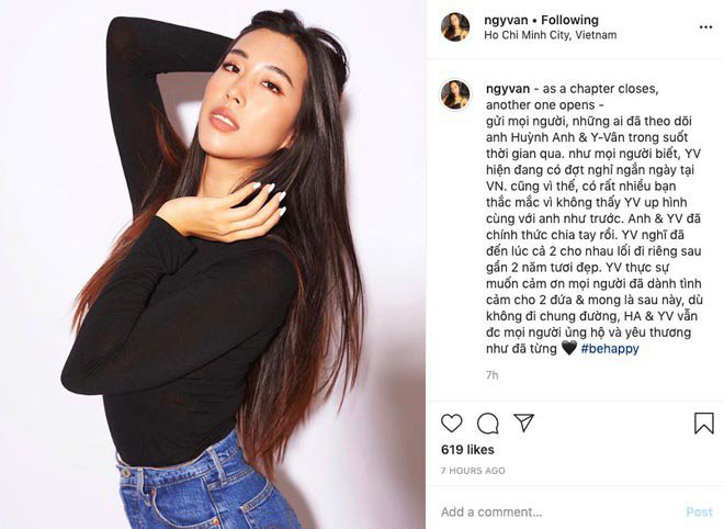 Bạn gái Việt kiều Bỉ xác nhận đã chia tay Huỳnh Anh sau 2 năm yêu xa - Ảnh 1.