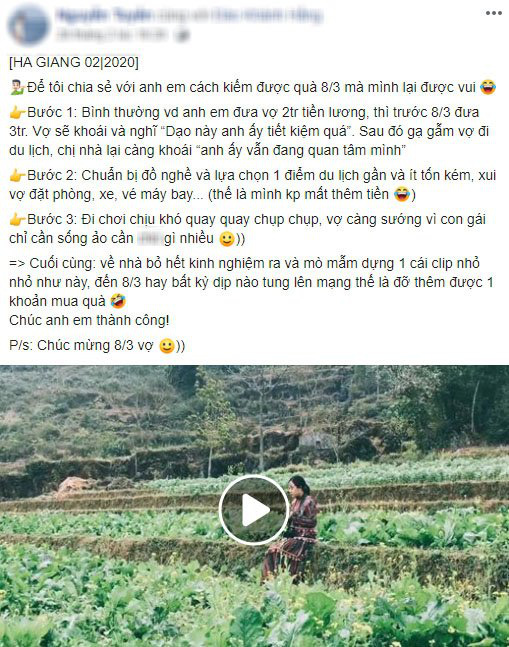 Muôn kiểu tặng quà 8/3 &quot;bá đạo&quot; của những anh chàng lắm chiêu - Ảnh 3.