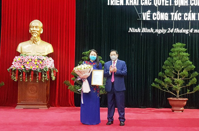 Chủ tịch Hội LHPN Việt Nam Nguyễn Thị Thu Hà được điều động, bổ nhiệm giữ chức Bí thư Tỉnh ủy Ninh Bình - Ảnh 2.