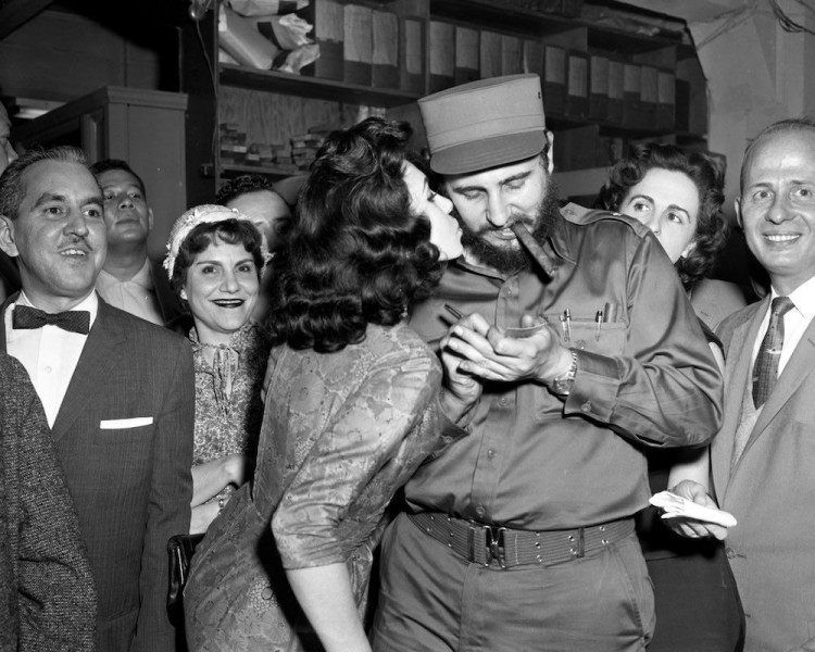Lorenz, 19 tuổi, Hoa hậu La Prensa, đã bày tỏ sự yêu mến đối với lãnh tụ Fidel Castro.