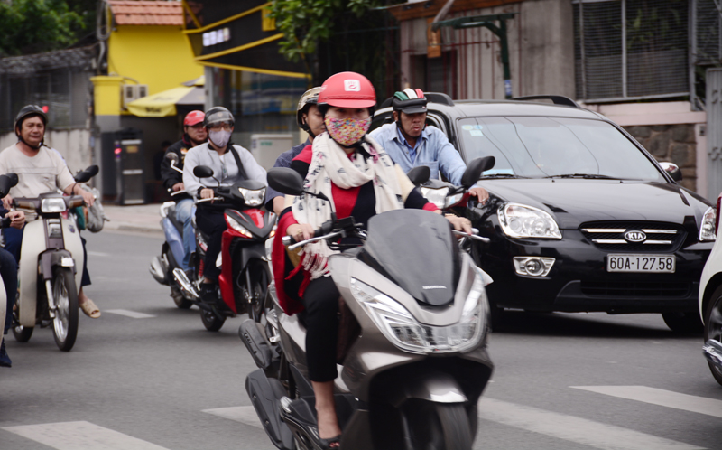 Thời tiết trong những ngày vừa qua ở Sài Gòn cũng khiến cho nhiều người cảm thấy thích thú.